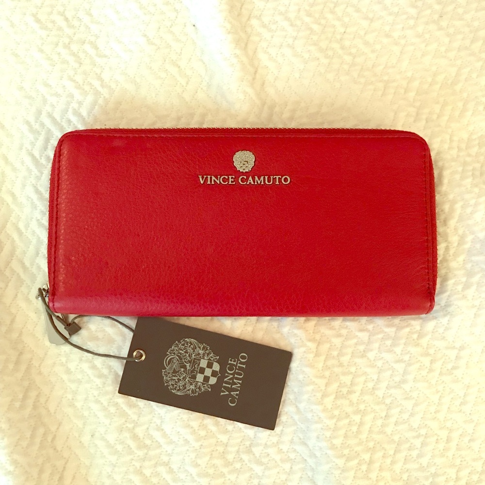 New with Tags Vince Camuto Red Wallet